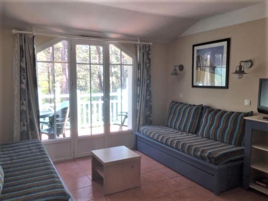 Apt T2 Calme Sur Golf, Piscine, Ocean 10 Min En Velo Lacanau Ngoại thất bức ảnh